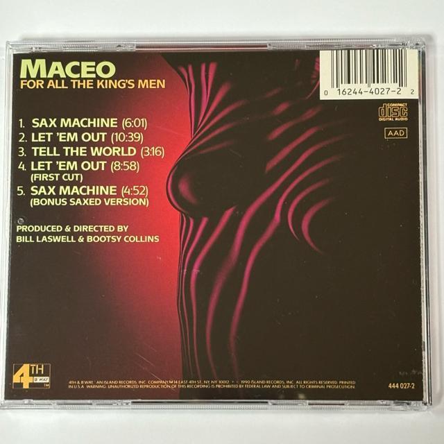 Maceo Parker / For All the King's Men < CD/DVD/ビデオ  Maceo Parker / For All the King's Men < CD/DVD/ビデオの