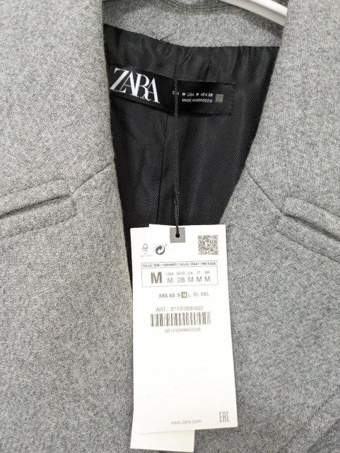 ZARA�������O�R�[�g���ߗށ��U��������800�`