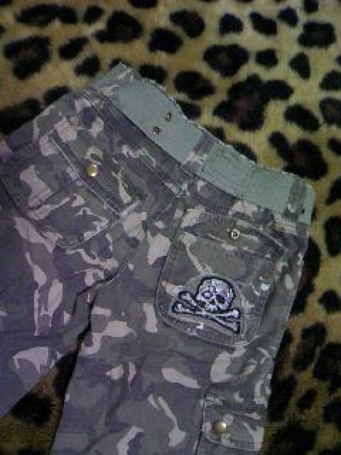 ★ちびメン★ちびギャル★ベルト&付カーゴ★迷彩 < キッズ/ベビー  ★ちびメン★ちびギャル★ベルト&付カーゴ★迷彩 < キッズ/ベビーの