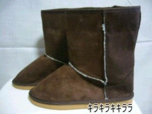 《New》LAセレブ★Away・ショート*ムートンブーツ<ブラウンM> < 女性ファッション 《New》LAセレブ★Away・ショート*ムートンブーツ<ブラウンM> < 女性ファッションの