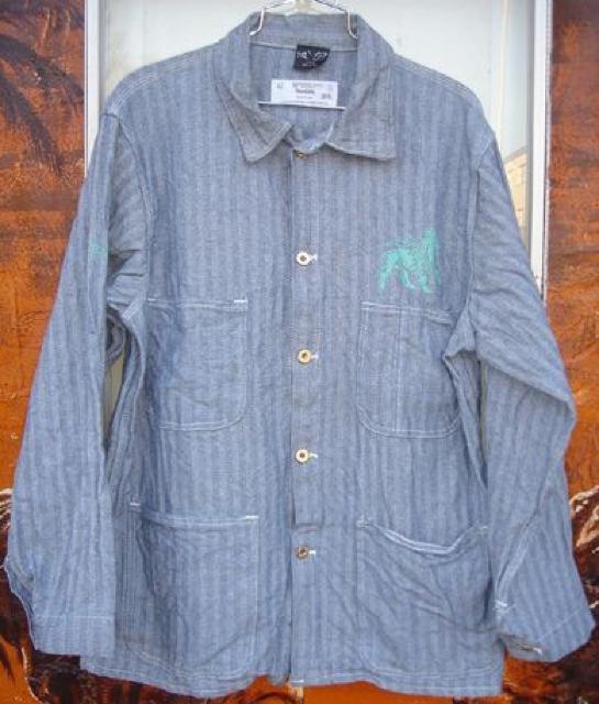 Jah Lion ライオン ヘリンボーン カバーオール UNIVERSAL OVERALL < 男性ファッション  Jah Lion ライオン ヘリンボーン カバーオール UNIVERSAL OVERALL < 男性ファッションの