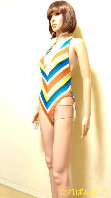 新品タグ付☆大きいL☆つるABD胸元ちら魅せ超ハイレグVカットのsexy水着5387☆3点で即落 < 女性ファッション  新品タグ付☆大きいL☆つるABD胸元ちら魅せ超ハイレグVカットのsexy水着5387☆3点で即落  < 女性ファッションの