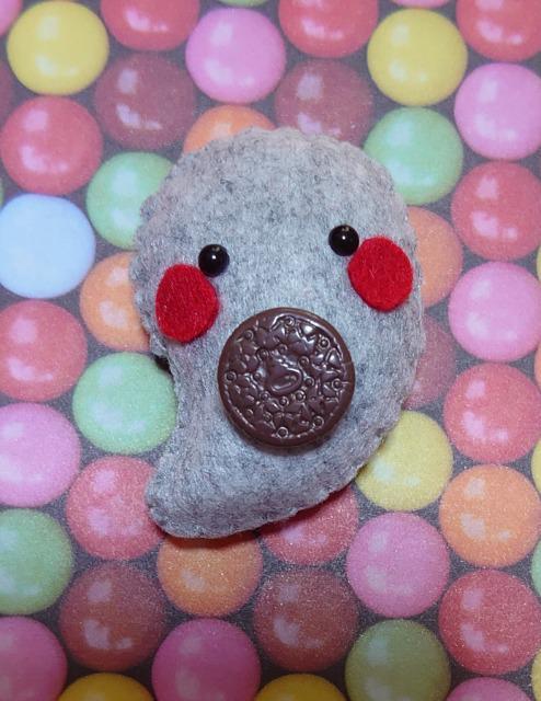 ハンドメイド♪マグネットマスコット『チョコ大好きおばけ』E < ペット/手芸/園芸 ハンドメイド♪マグネットマスコット『チョコ大好きおばけ』E < ペット/手芸/園芸の