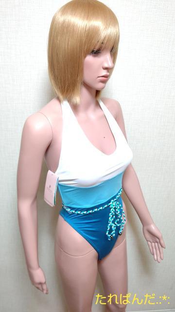 新品タグ付☆大きいL☆SHEBEACH☆光沢つるA紐リボン付き超ハイレグsexy水着6451☆3点で即落 < 女性ファッション  新品タグ付☆大きいL☆SHEBEACH☆光沢つるA紐リボン付き超ハイレグsexy水着6451☆3点で即落 < 女性ファッションの