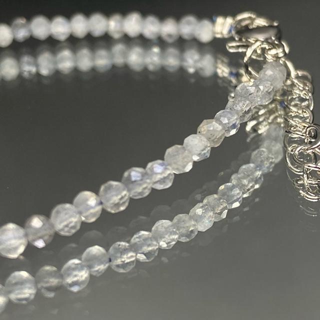 《bracelet》天然石ラブラドライト キラキラ多面カット アジャスター付き < 男性アクセサリー/時計  《bracelet》天然石ラブラドライト キラキラ多面カット アジャスター付き < 男性アクセサリー/時計の