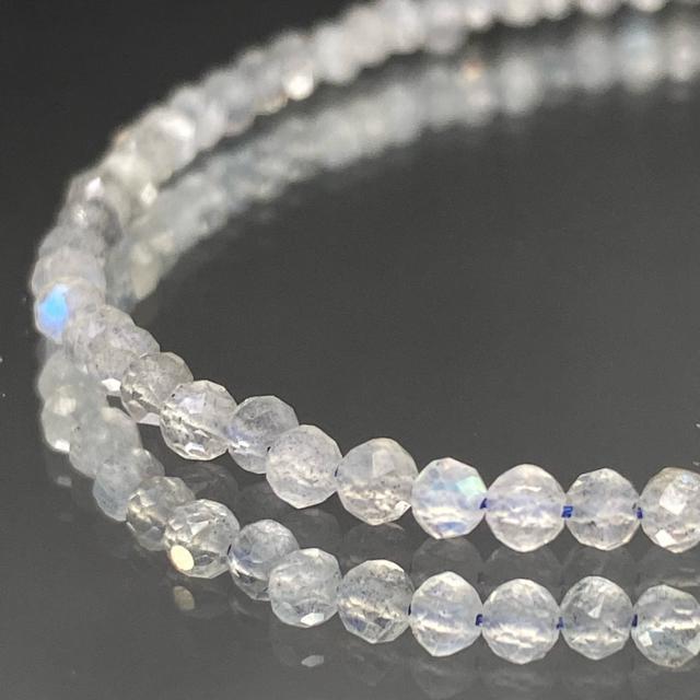 《bracelet》天然石ラブラドライト キラキラ多面カット アジャスター付き < 男性アクセサリー/時計  《bracelet》天然石ラブラドライト キラキラ多面カット アジャスター付き < 男性アクセサリー/時計の