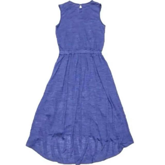 【美品】レースコンビ ノースリーブワンピース/GU/ブルー/S/イレヘムスカート < 女性ファッション  【美品】レースコンビ ノースリーブワンピース/GU/ブルー/S/イレヘムスカート < 女性ファッションの