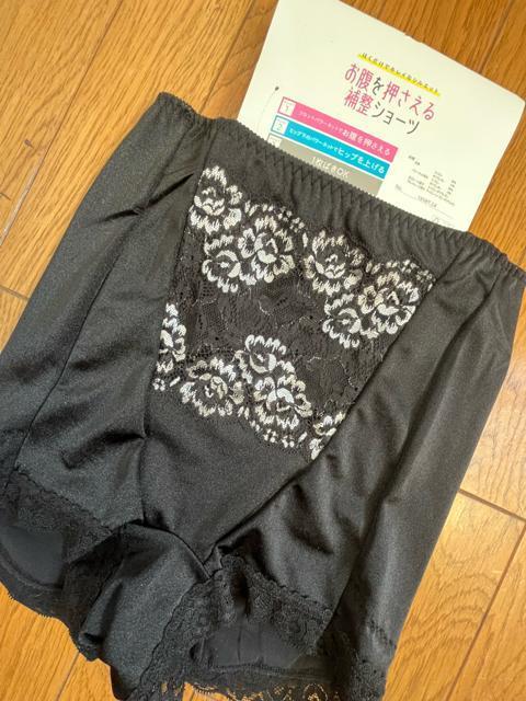 Mサイズ!お腹押さえる!ヒップアップ!パワーネット!一枚ばきOK!光沢感ある!エレガント!補正!1分丈ガードルショーツ! < 女性ファッション  Mサイズ!お腹押さえる!ヒップアップ!パワーネット!一枚ばきOK!光沢感ある!エレガント!補正!1分丈ガードルショーツ!  < 女性ファッションの
