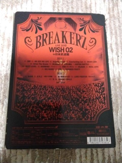 BREAKERZ LIVE 2010gWISH 02hin {  CD/DVD/rfI 