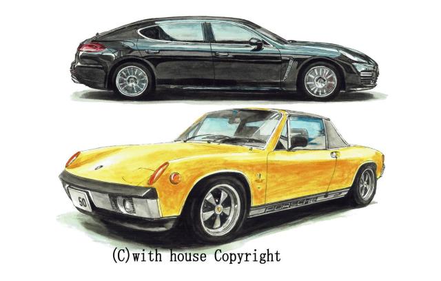 GC-1004パナメーラ/914限定版画サイン額装作家平右ヱ門 < 自動車/バイク GC-1004パナメーラ/914限定版画サイン額装作家平右ヱ門 < 自動車/バイク