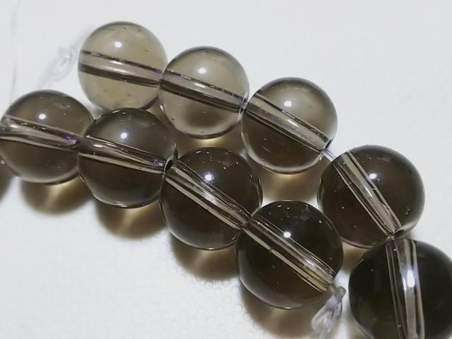 天然石★スモーキークォーツ 10mm 半連 < 女性アクセサリー/時計  天然石★スモーキークォーツ 10mm 半連 < 女性アクセサリー/時計の