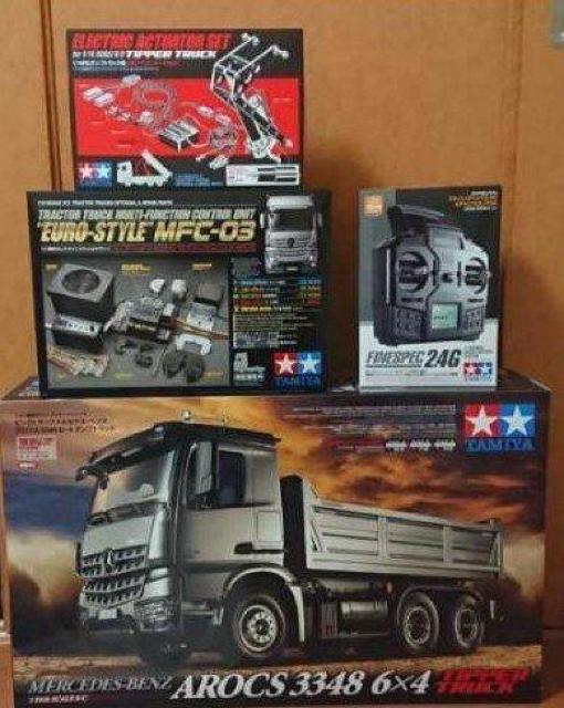 タミヤ トレーラー ダンプ 未使用組み立てフルセット < ホビー タミヤ トレーラー ダンプ 未使用組み立てフルセット < ホビーの