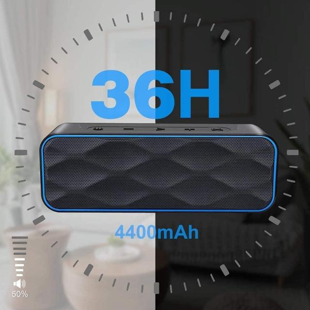 Bluetooth �X�s�[�J�[ ���C�����X�X�s�[�J�[   20W 36���ԘA���Đ� �����}�C�N TWS�@�\�œ��ڑ��\ �� �Ɠd/AV�� 