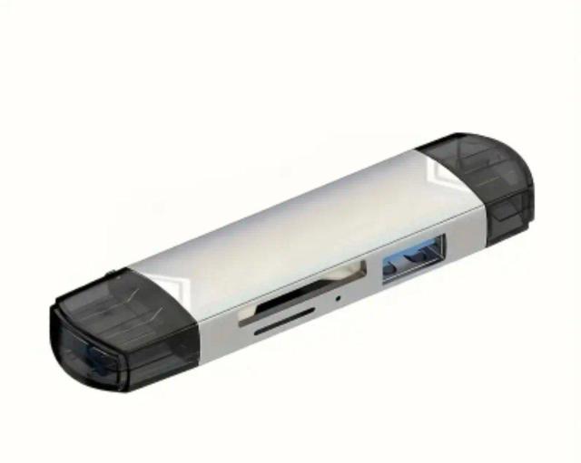 �p�\�R�����n�u�@�A�_�v�^�[�@�֗��A�_�v�^�[�@6-in-1 USB�J�[�h���[�_�[ �� PC�{��/���Ӌ@��� 