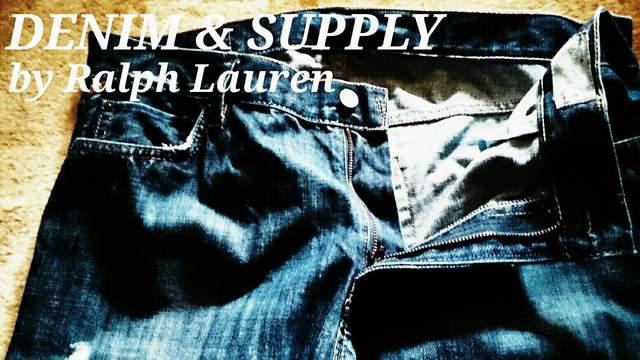 【DENIM&SUPPLY】ラルフローレン Vintage Destroy ストレートジーンズ 34/Dark < ブランド 【DENIM&SUPPLY】ラルフローレン Vintage Destroy ストレートジーンズ 34/Dark < ブランドの