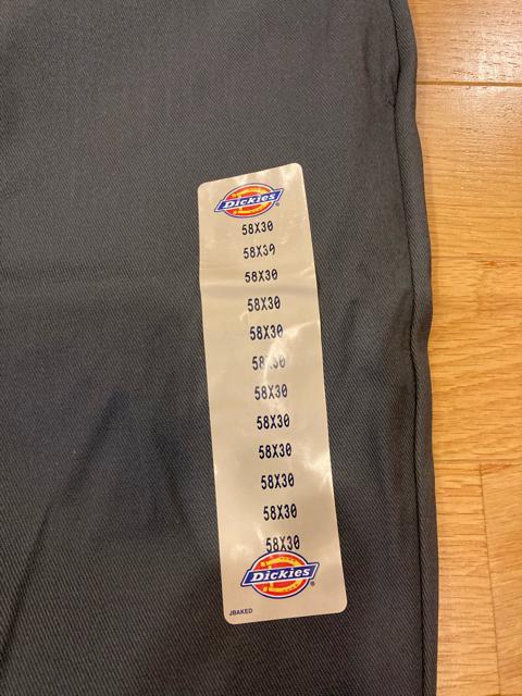 Dickies 874ワークパンツ  超超超大きい sizeW58  チャコールグレー  ウエスト148cm < ブランド  Dickies 874ワークパンツ  超超超大きい sizeW58  チャコールグレー  ウエスト148cm < ブランドの