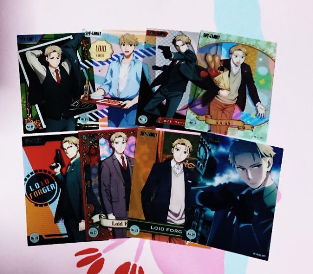 SPY×FAMILY クリアカードコレクションガム(カードのみ)【ロイド全8種類】8枚セット < アニメ/コミック/キャラクター  SPY×FAMILY クリアカードコレクションガム(カードのみ)【ロイド全8種類】8枚セット  < アニメ/コミック/キャラクターの