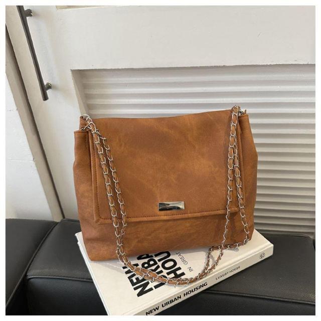 レディース バッグ ショルダーバッグ 肩掛け 斜め掛け レトロ キャメル < 女性ファッション  レディース バッグ ショルダーバッグ 肩掛け 斜め掛け レトロ キャメル < 女性ファッションの