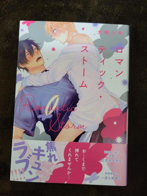 1.5cm◇KYUNコミックス◇ロマンティック・ストーム◇犬飼小町◇初版◇BL < アニメ/コミック/キャラクター 1.5cm◇KYUNコミックス◇ロマンティック・ストーム◇犬飼小町◇初版◇BL < アニメ/コミック/キャラクターの