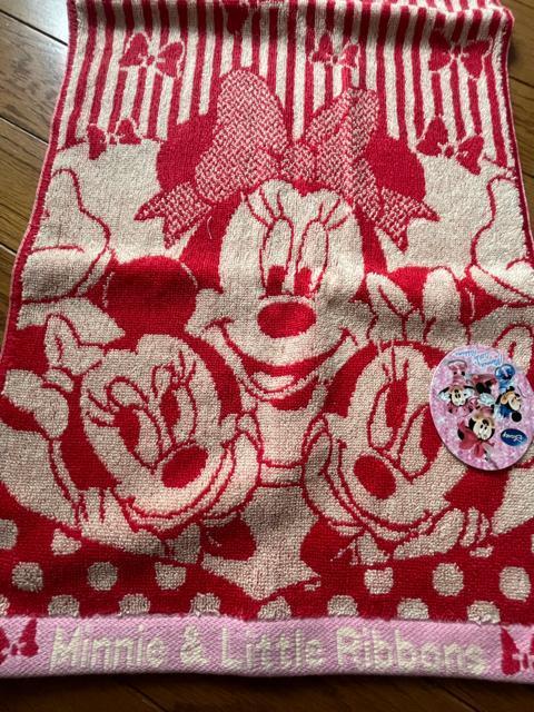 ディズニー!Minnie & LittIe Ribbons!愛らしく可愛い!しっかり素材!タオルミミしっかり!フェイスタオル!新品 < インテリア/ライフ  ディズニー!Minnie & LittIe Ribbons!愛らしく可愛い!しっかり素材!タオルミミしっかり!フェイスタオル!新品 < インテリア/ライフの