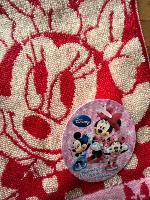 ディズニー!Minnie & LittIe Ribbons!愛らしく可愛い!しっかり素材!タオルミミしっかり!フェイスタオル!新品 < インテリア/ライフ  ディズニー!Minnie & LittIe Ribbons!愛らしく可愛い!しっかり素材!タオルミミしっかり!フェイスタオル!新品 < インテリア/ライフの