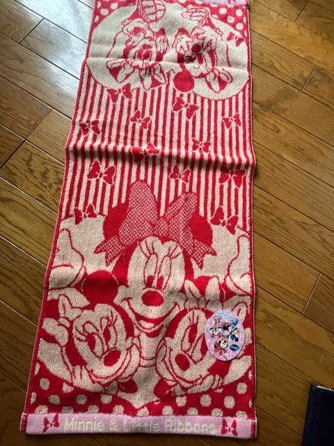 ディズニー!Minnie & LittIe Ribbons!愛らしく可愛い!しっかり素材!タオルミミしっかり!フェイスタオル!新品 < インテリア/ライフ  ディズニー!Minnie & LittIe Ribbons!愛らしく可愛い!しっかり素材!タオルミミしっかり!フェイスタオル!新品 < インテリア/ライフの