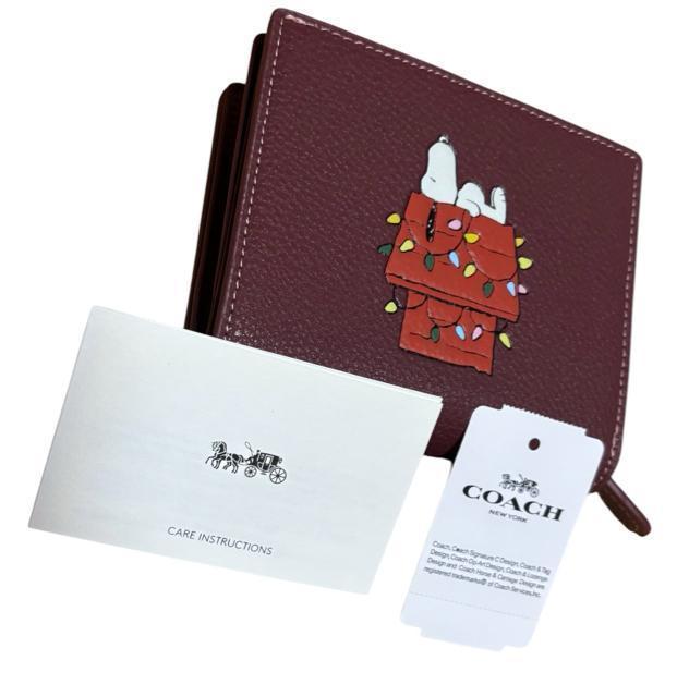 COACH �R�[�`�@�s�[�i�b�c�@SNOOPY �X�k�[�s�[�@���z�@�܂���z�@�~�j�E�H���b�g�@��܂�@���U�[�@���C�����b�h�@���g�p