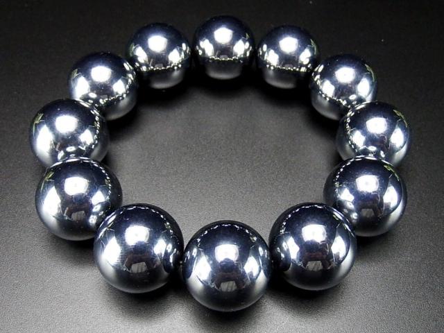 迫力満点高純度テラヘルツ鉱石20mmブレスレット超大玉数珠男性サイズ < 男性アクセサリー/時計  迫力満点高純度テラヘルツ鉱石20mmブレスレット超大玉数珠男性サイズ < 男性アクセサリー/時計の
