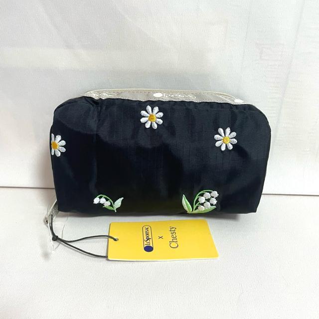 ★新品未使用★LeSportsac レスポートサック チェスティ デイジーバレー 刺繍 化粧ポーチ ポーチ 6511  送料無料 < 女性ファッション  ★新品未使用★LeSportsac レスポートサック チェスティ デイジーバレー 刺繍 化粧ポーチ ポーチ 6511  送料無料  < 女性ファッションの
