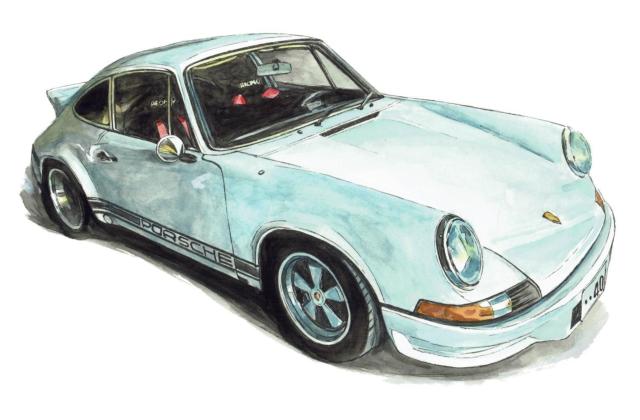 GC-1008 911S/Boxster限定版画サイン額装作家平右ヱ門 < 自動車/バイク GC-1008 911S/Boxster限定版画サイン額装作家平右ヱ門 < 自動車/バイク