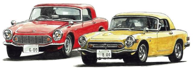 NC-208 NSX/S600/S800限定版画 直筆サイン額装 < 自動車/バイク NC-208 NSX/S600/S800限定版画 直筆サイン額装 < 自動車/バイク