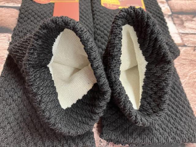 『画像から2足組』冷え性の方に!パイナップル加工で優れた保温力!絹混&綿混 男女兼用 二重編みレッグウオーマー < 女性ファッション  『画像から2足組』冷え性の方に!パイナップル加工で優れた保温力!絹混&綿混 男女兼用 二重編みレッグウオーマー < 女性ファッションの