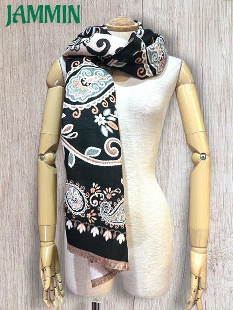 ペーズリー柄カシミヤストール マフラー カシミア 男女兼用 ストール アジアン < 女性ファッション  ペーズリー柄カシミヤストール マフラー カシミア 男女兼用 ストール アジアン < 女性ファッションの