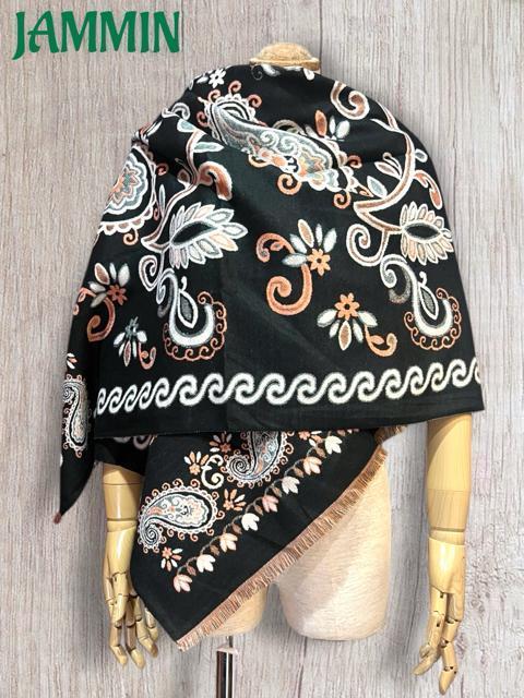 ペーズリー柄カシミヤストール マフラー カシミア 男女兼用 ストール アジアン < 女性ファッション  ペーズリー柄カシミヤストール マフラー カシミア 男女兼用 ストール アジアン < 女性ファッションの