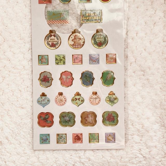 新品 ぷくぷく クラシカル クリスマス ステッカー シール シート デコ コラージュ N2m < インテリア/ライフ 新品 ぷくぷく クラシカル クリスマス ステッカー シール シート デコ コラージュ N2m < インテリア/ライフの