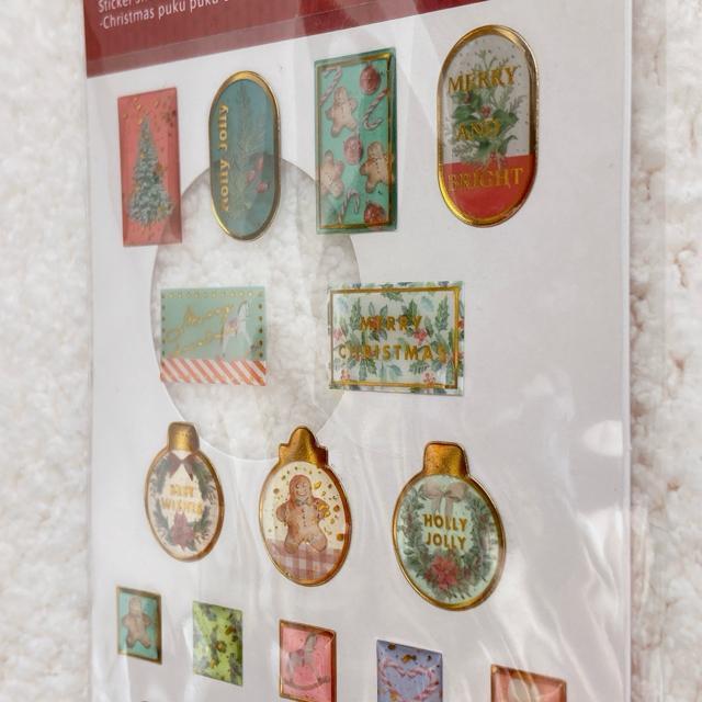 新品 ぷくぷく クラシカル クリスマス ステッカー シール シート デコ コラージュ N2m < インテリア/ライフ 新品 ぷくぷく クラシカル クリスマス ステッカー シール シート デコ コラージュ N2m < インテリア/ライフの