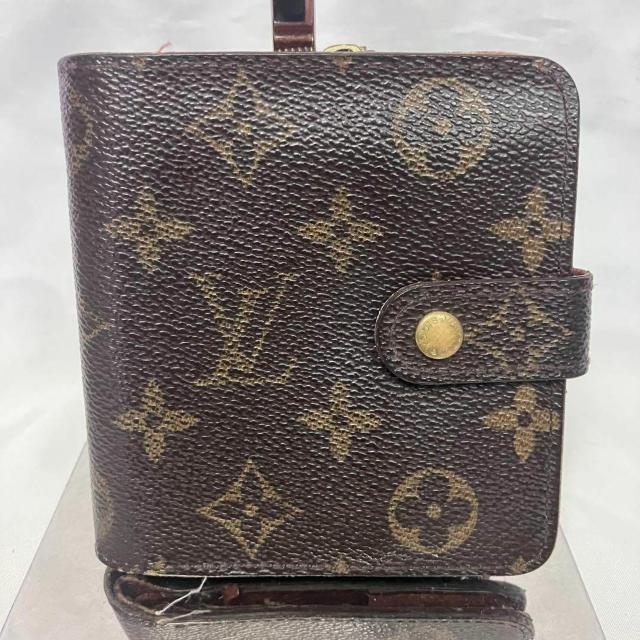 LOUISVUITTON ルイヴィトン コンパクトジップモノグラム M61667 ラウンドファスナー長財布 < ブランド LOUISVUITTON ルイヴィトン コンパクトジップモノグラム M61667 ラウンドファスナー長財布 < ブランドの