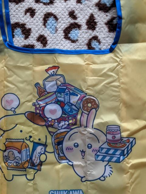 ちいかわ×サンリオキャラクターズエコバッグ(うさぎ×ポムポムプリン) イエロー < アニメ/コミック/キャラクター ちいかわ×サンリオキャラクターズエコバッグ(うさぎ×ポムポムプリン) イエロー < アニメ/コミック/キャラクターの