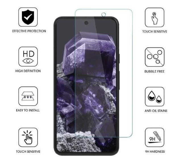 Google Pixel 8 �K���X �ی�t�B���� 2.5D �s�N�Z��8 pixel8  ���Ɏq �K���X �ی�t�B���� AGC �� �Ɠd/AV�� 