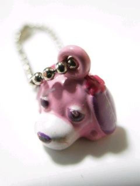 ●おーいお茶*ノベルティ★お茶犬…ボールチェーンキーホルダー<ピンク> < ホビー  ●おーいお茶*ノベルティ★お茶犬…ボールチェーンキーホルダー<ピンク> < ホビーの