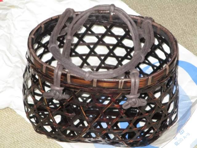 和服に☆夏用かごバッグ*天然木材*ダークブラウン < 女性ファッション  和服に☆夏用かごバッグ*天然木材*ダークブラウン < 女性ファッションの