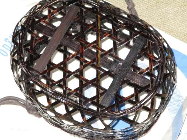 和服に☆夏用かごバッグ*天然木材*ダークブラウン < 女性ファッション  和服に☆夏用かごバッグ*天然木材*ダークブラウン < 女性ファッションの