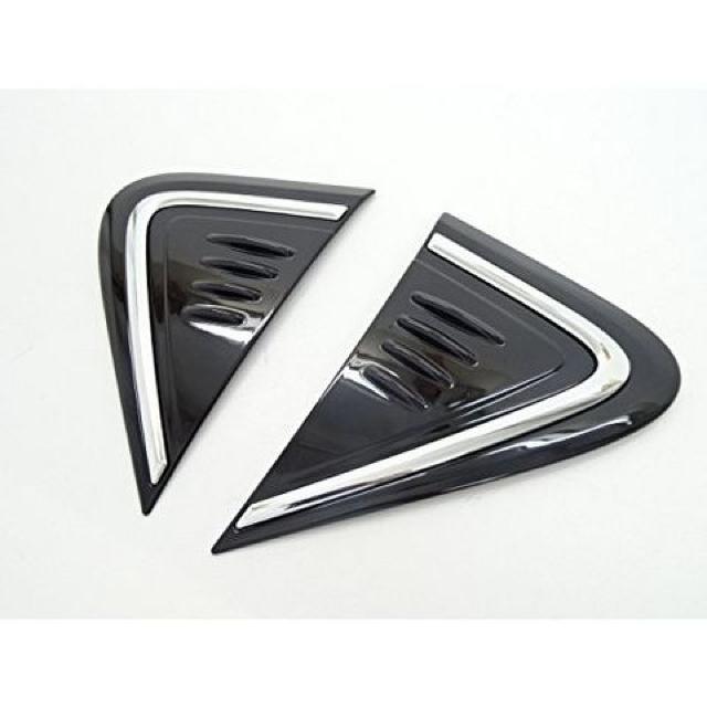 トヨタ C-HR ZYX10 NGX50 ブラック/メッキ フェンダー ダミー ダクト カバー < 自動車/バイク トヨタ C-HR ZYX10 NGX50 ブラック/メッキ フェンダー ダミー ダクト カバー < 自動車/バイク