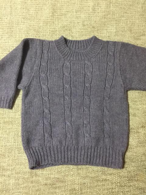 668.編み機☆ケーブルセーター☆ラベンダーミックス < ペット/手芸/園芸  668.編み機☆ケーブルセーター☆ラベンダーミックス  < ペット/手芸/園芸の