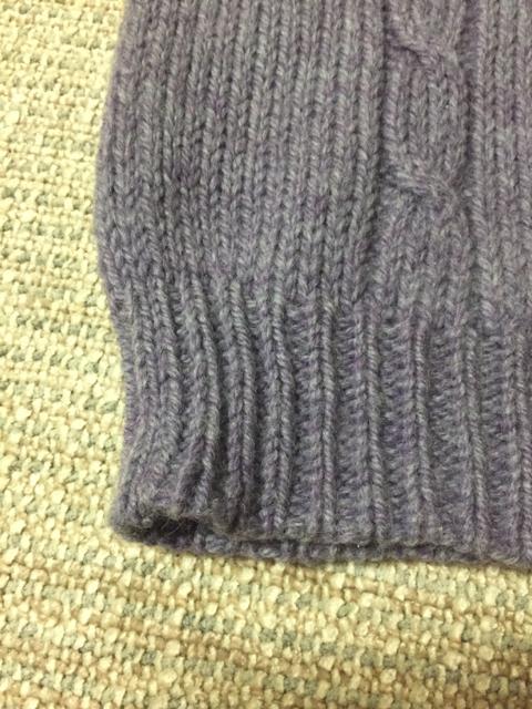 668.編み機☆ケーブルセーター☆ラベンダーミックス < ペット/手芸/園芸  668.編み機☆ケーブルセーター☆ラベンダーミックス < ペット/手芸/園芸の