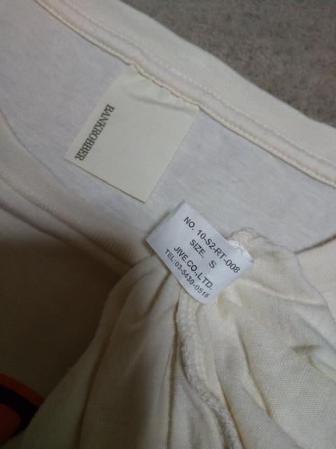 BANKROBBER バンクロバー イージーライダー 半袖Tシャツ Sサイズ アイボリー 白 USA < 男性ファッション  BANKROBBER バンクロバー イージーライダー 半袖Tシャツ Sサイズ アイボリー 白 USA < 男性ファッションの