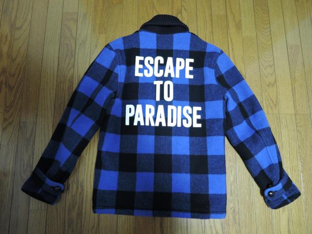 MARBLES マーブルズ BUFFALO CHECK JKT バッファローチェック ジャケット S 青黒 裏地ボア TMT < ブランド  MARBLES マーブルズ BUFFALO CHECK JKT バッファローチェック ジャケット S 青黒 裏地ボア TMT < ブランドの