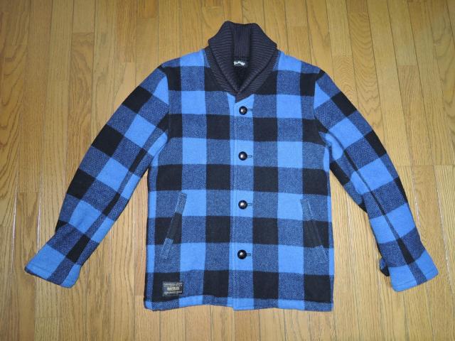 MARBLES マーブルズ BUFFALO CHECK JKT バッファローチェック ジャケット S 青黒 裏地ボア TMT < ブランド  MARBLES マーブルズ BUFFALO CHECK JKT バッファローチェック ジャケット S 青黒 裏地ボア TMT < ブランドの