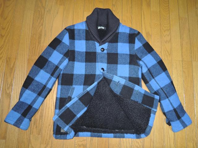 MARBLES マーブルズ BUFFALO CHECK JKT バッファローチェック ジャケット S 青黒 裏地ボア TMT < ブランド  MARBLES マーブルズ BUFFALO CHECK JKT バッファローチェック ジャケット S 青黒 裏地ボア TMT < ブランドの