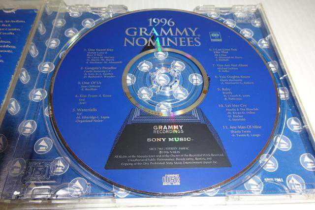 CDIjoX1996 O~[Em~j[Y1996 Grammy Nominees2270~  CD/DVD/rfI 
